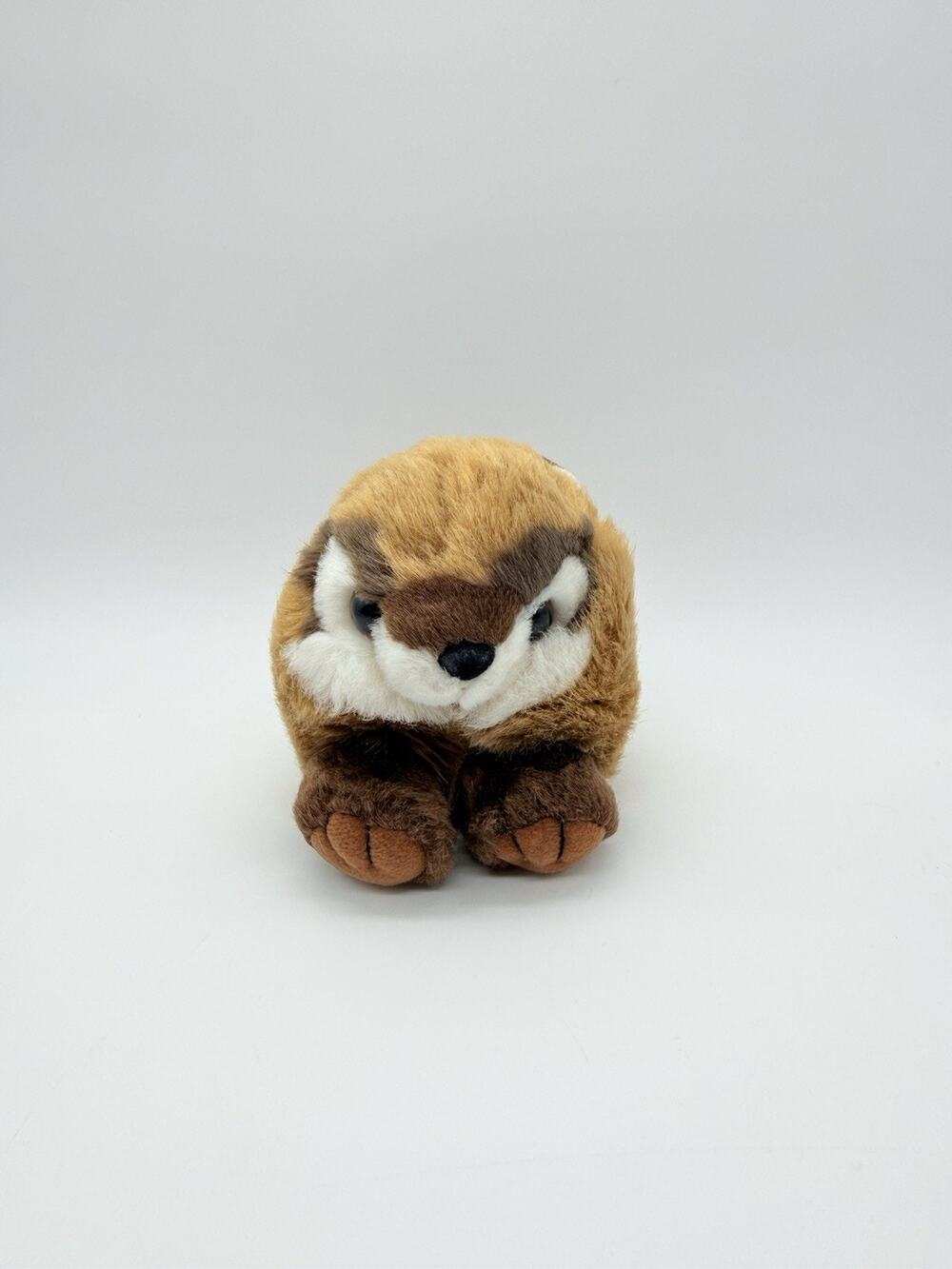 Swibco Puffkins Scooter Chipmunk Plush Stuffed Animal Toy 4.5" 1994